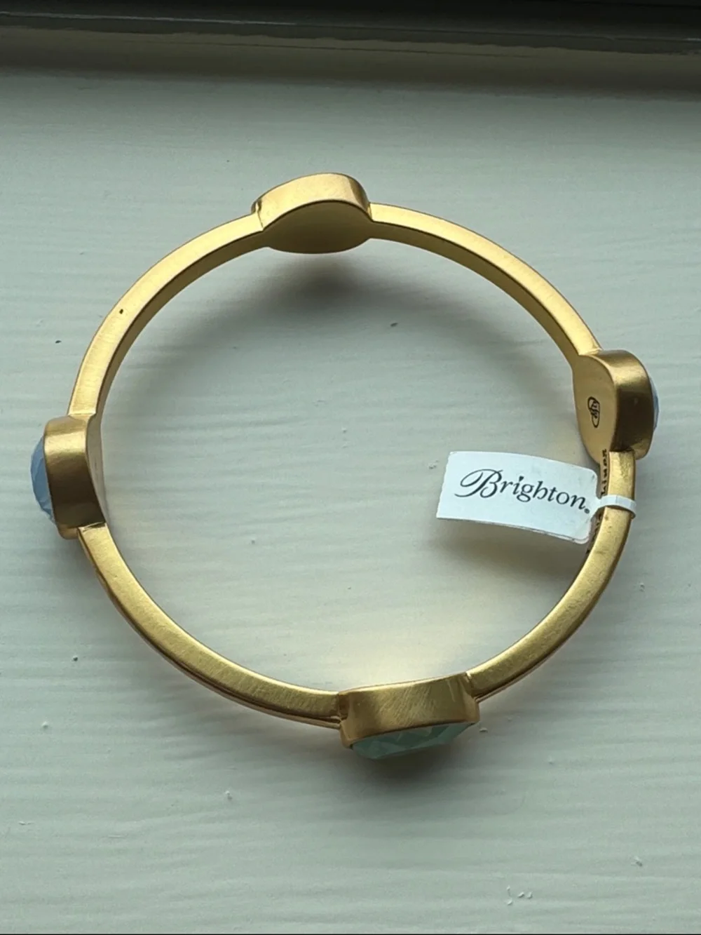 Brighton Women’s Mercury Bangle Versailles Collection Brushed Gold NWT